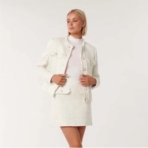 NWT Cameron boucle Jacket and skirt